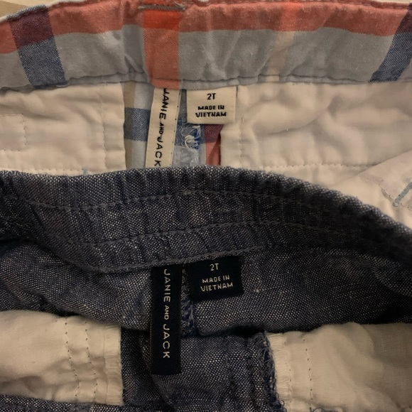 Janie and Jack 2T Boys shorts bundle - Picture 3 of 3